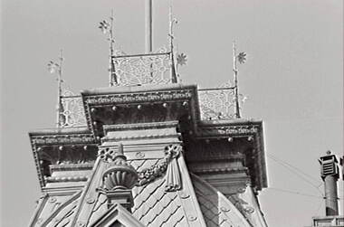 Negative - Iron Lacework - Roof Balustrade, Allan Doney, 1950 -1970