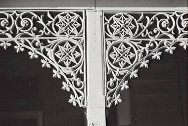 Negative - Iron Lacework - Star, Allan Doney, 1950 -1970