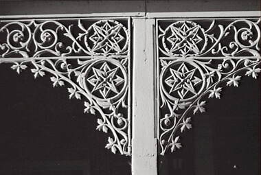 Negative - Iron Lacework - Star, Allan Doney, 1950 -1970