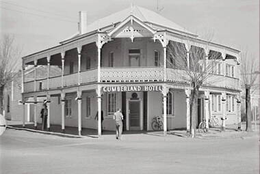Negative - Iron Lacework - Cumberland Hotel Bendigo, Allan Doney, 1950 -1970