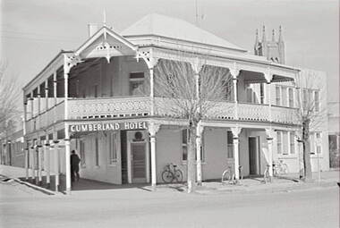 Negative - Iron Lacework - Cumberland Hotel Bendigo, Allan Doney, 1950 -1970