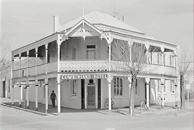 Negative - Iron Lacework - Cumberland Hotel Bendigo, Allan Doney, 1950 -1970