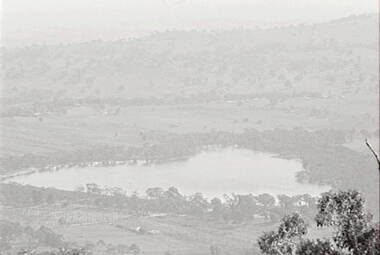 Negative - Mount Alexander - Rural Scene - Lake - Housing - Trees, Allan Doney, 1950 -1970