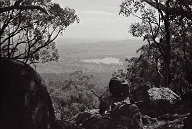 Negative - Mount Alexander - Rural Scene - Lake - Rocky Hills - Trees, Allan Doney, 1950 -1970