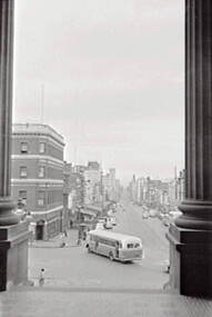 Negative - Melbourne - Buildings - Columns - Street, Allan Doney, 1950 -1970