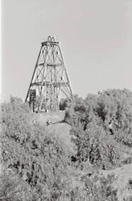 Negative - Happy Valley Bendigo - Poppet Head - Sand Hills, Allan Doney, 1950 -1970