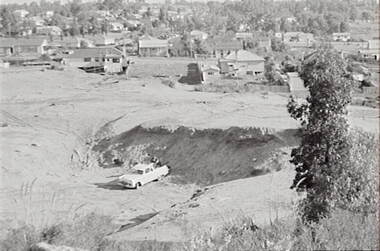 Negative - Happy Valley Bendigo - Sand Hills - Quarry - Housing, Allan Doney, 1950 -1970