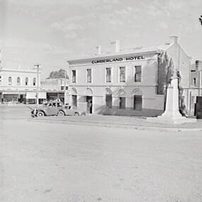 Negative - Castlemaine - 1955 - Cumberland Hotel Bendigo, Allan Doney, 1950 -1970