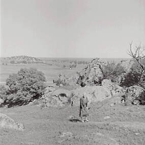 Negative - Pyramid Hill - Rocky Hills - Mrs Doney, Allan Doney, 1950 -1970