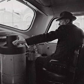 Negative - Railway Workshop - Engine - Interior, Allan Doney, 1950 -1970