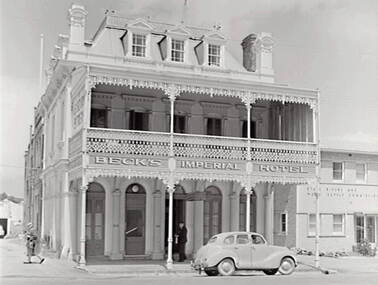 Negative - Becks Imperial Hotel Bendigo - State Rivers and Water Supply Commission, Allan Doney, 1950 -1970