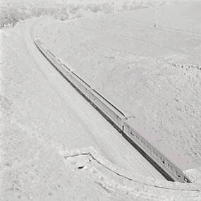 Negative - Big Hill - Train - Tunnel, Allan Doney, 1950 -1970