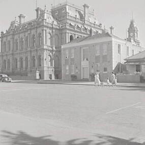 Negative - Law Courts Bendigo - Police Station - Residence, Allan Doney, 1950 -1970