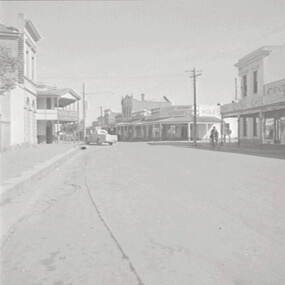 Negative - Inglewood - Street - Royal Hotel - Central Cafe, Allan Doney, 1950 -1970