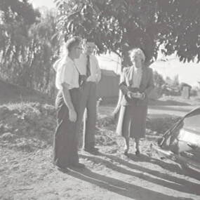 Negative - Camera Club Outing - Lake Weeroona Bendigo - Mrs Doney, Allan Doney, 1950 -1970