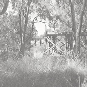 Negative - Shepparton - River - Bridge, Allan Doney, 1950 -1970