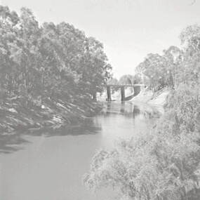 Negative - Shepparton - River - Bridge, Allan Doney, 1950 -1970