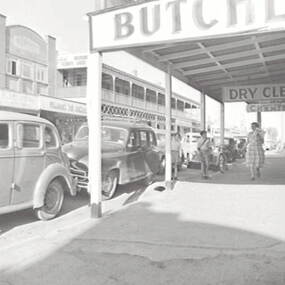 Negative - Kyabram - Street - Albion Hotel, Allan Doney, 1950 -1970