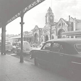 Negative - Kyabram - Street - Town Hall, Allan Doney, 1950 -1970