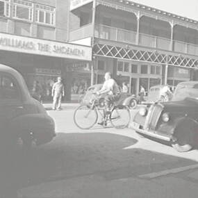 Negative - Kyabram - Street - Albion Hotel - Williams, Allan Doney, 1950 -1970