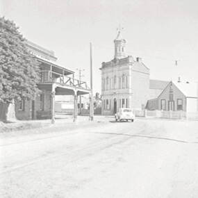 Negative - Talbot - Street - Town Hall - Hotel, Allan Doney, 1950 -1970
