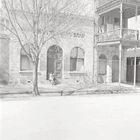 Negative - Howard Place Bendigo - Citizens and Boys Band, Allan Doney, 1950 -1970