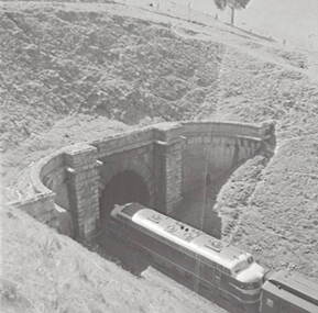 Negative - Big Hill - Train - Tunnel, Allan Doney, 1950 -1970
