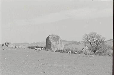 Negative - Lancefield - Stone Building, Allan Doney, 1950 -1970