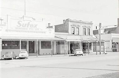 Negative - Bendigo - Businesses - Sutex, Allan Doney, 1950 -1970