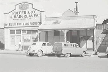 Negative - Bendigo Businesses - Pulfer Cox and Hargreaves, Allan Doney, 1950 -1970