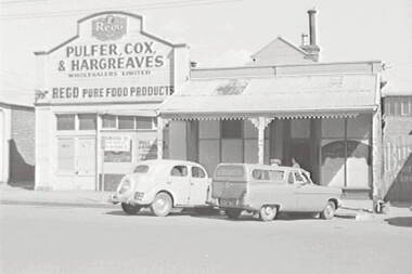 Negative - Bendigo Businesses - Pulfer Cox and Hargreaves, Allan Doney, 1950 -1970