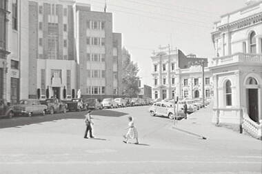 Negative - Ballarat - State Savings Bank - Plaza, Allan Doney, 1950 -1970