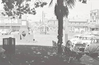 Negative - Ballarat - Street - Statue, Allan Doney, 1950 -1970