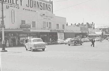 Negative - Mitchell Street Bendigo - Bill Allen - Beehive, Allan Doney, 1950 -1970