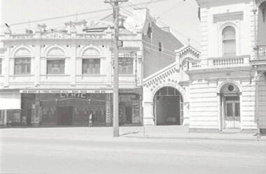 Negative - Charing Cross - Lyric Theatre - Horse Bazaar - Frank Hill - City Family Hotel Bendigo, Allan Doney, 1950 -1970
