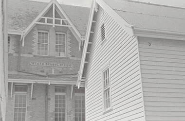 Negative - Long Gully - School, Allan Doney, 1950 -1970