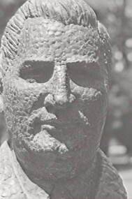 Negative - Ballarat - Statue - Bust, Allan Doney, 1950 -1970
