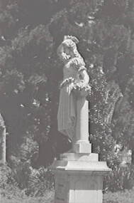 Negative - Ballarat - Statue - Lady, Allan Doney, 1950 -1970