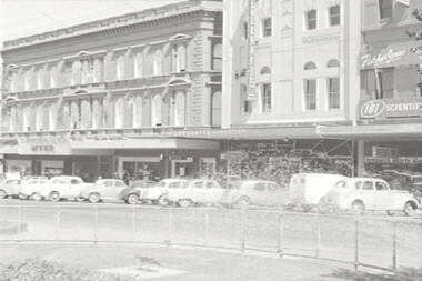 Negative - Ballarat - Sturt Street - Myer, Allan Doney, 1950 -1970