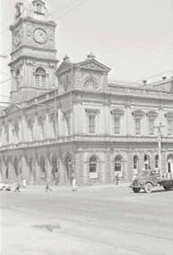 Negative - Ballarat - Sturt Street - Town Hall, Allan Doney, 1950 -1970