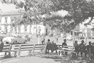 Negative - Ballarat - Street - Park, Allan Doney, 1950 -1970