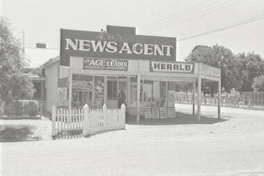 Negative - Dunolly - Newsagents, Allan Doney, 1950 -1970