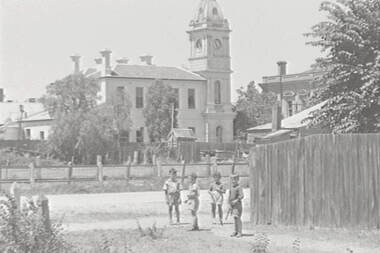 Negative - Dunolly - Clock Tower, Allan Doney, 1950 -1970