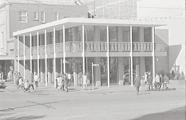Negative - Iron Lacework - ANZ - Bendigo, Allan Doney, 1950 -1970