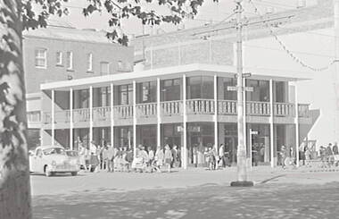 Negative - Iron Lacework - ANZ - Bendigo, Allan Doney, 1950 -1970