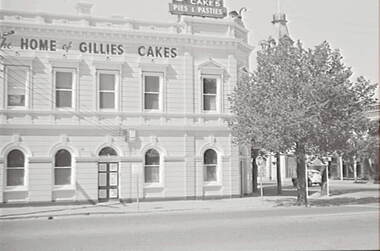 Negative - Howard Place Bendigo - Gillies - Black Swan Hotel Bendigo, Allan Doney, 1950 -1970
