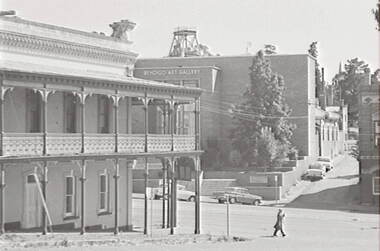 Negative - Atkinson Building Bendigo - Art Gallery - Trades Hall, Allan Doney, 1950 -1970