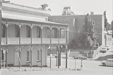 Negative - Atkinson Building Bendigo - Art Gallery - Bendigo, Allan Doney, 1950 -1970