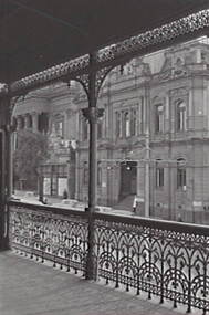 Negative - Atkinson Building Bendigo - Verandah - ANA Hall - Masonic Hall, Allan Doney, 1950 -1970
