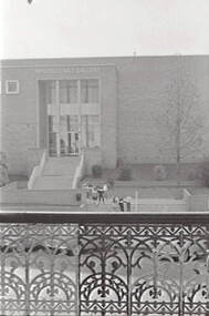 Negative - Atkinson Building Bendigo - Verandah - Art Gallery, Allan Doney, 1950 -1970